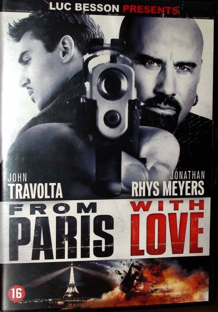 dvd from paris with love, Ophalen of Verzenden, Zo goed als nieuw