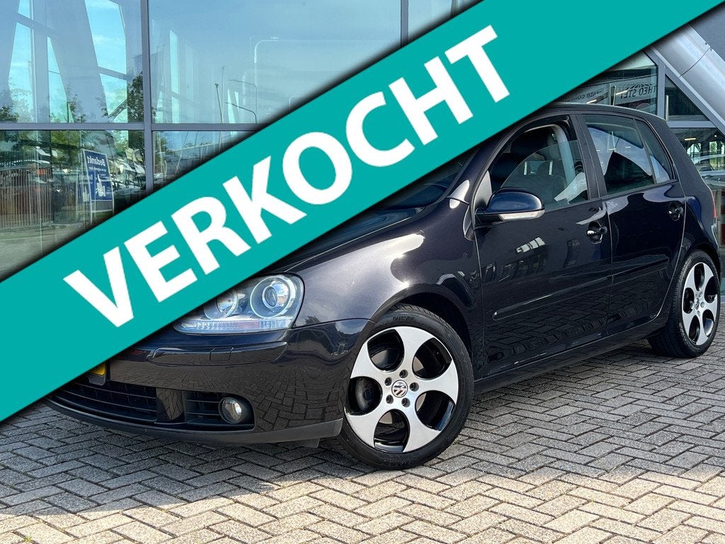Volkswagen Golf 2.0 FSI GT Uitvoering Automaat 5-Deurs, Vol, Voorwielaandrijving, Gebruikt, Zwart, 4 cilinders