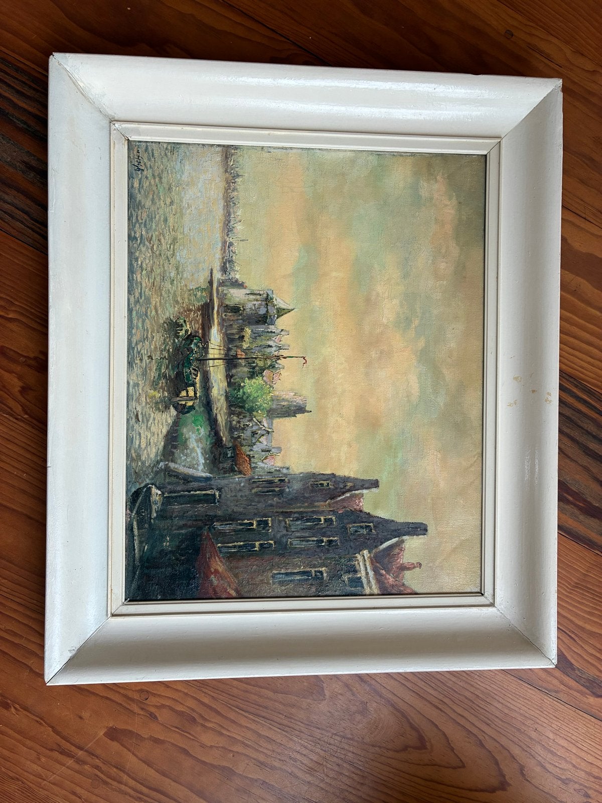 Antieke lijst, 64x54 cm. T. E. A. B., Ophalen of Verzenden