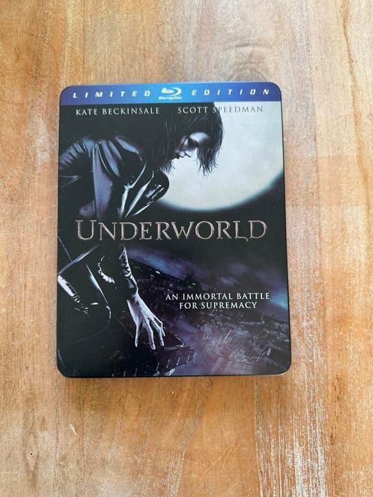 Underworld Blu-ray Limited Edition Steelbook, Vanaf 16 jaar, Ophalen of Verzenden, Zo goed als nieuw, Vampiers of Zombies