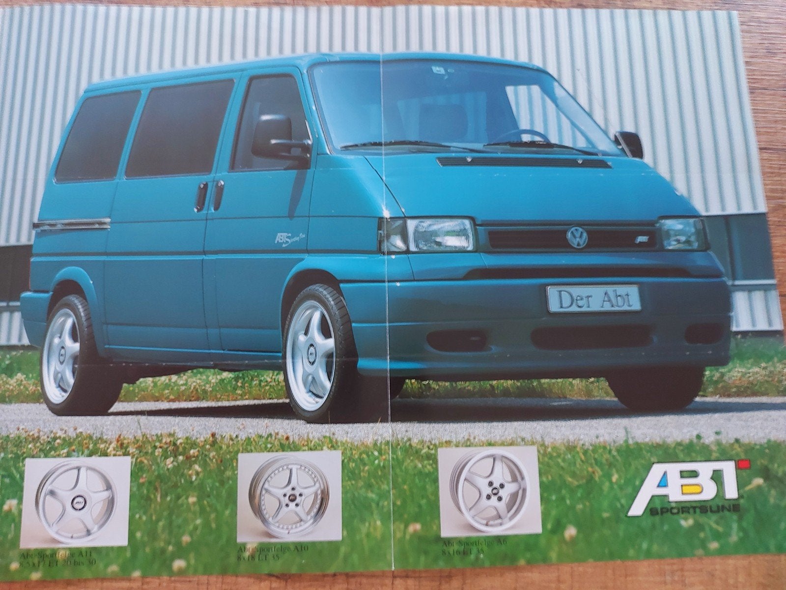 ABT Volkswagen Transporter T4 tuning folder duits, Ophalen of Verzenden, Zo goed als nieuw, Volkswagen