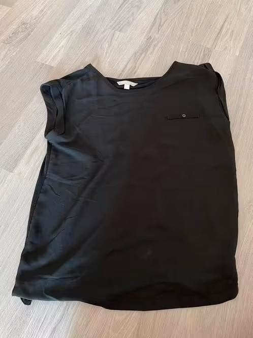 Zwarte blouse top Broadway maat S, Kleding | Dames, Zwart, Ophalen of Verzenden, Broadway, Gedragen