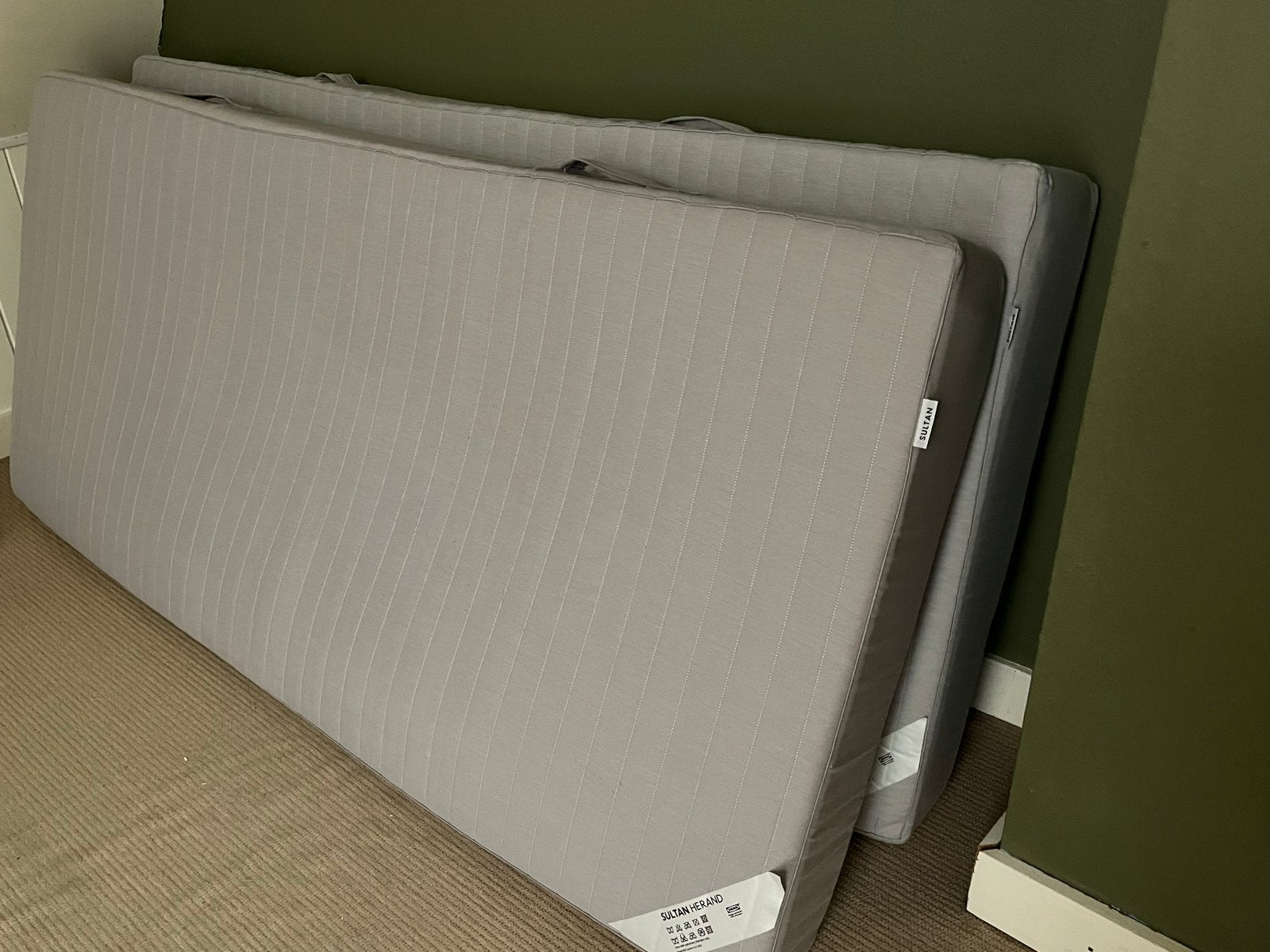 IKEA SULTAN HERAND Matras 2x  hele mooie staat, Ophalen, 90 cm, Eenpersoons, Zo goed als nieuw