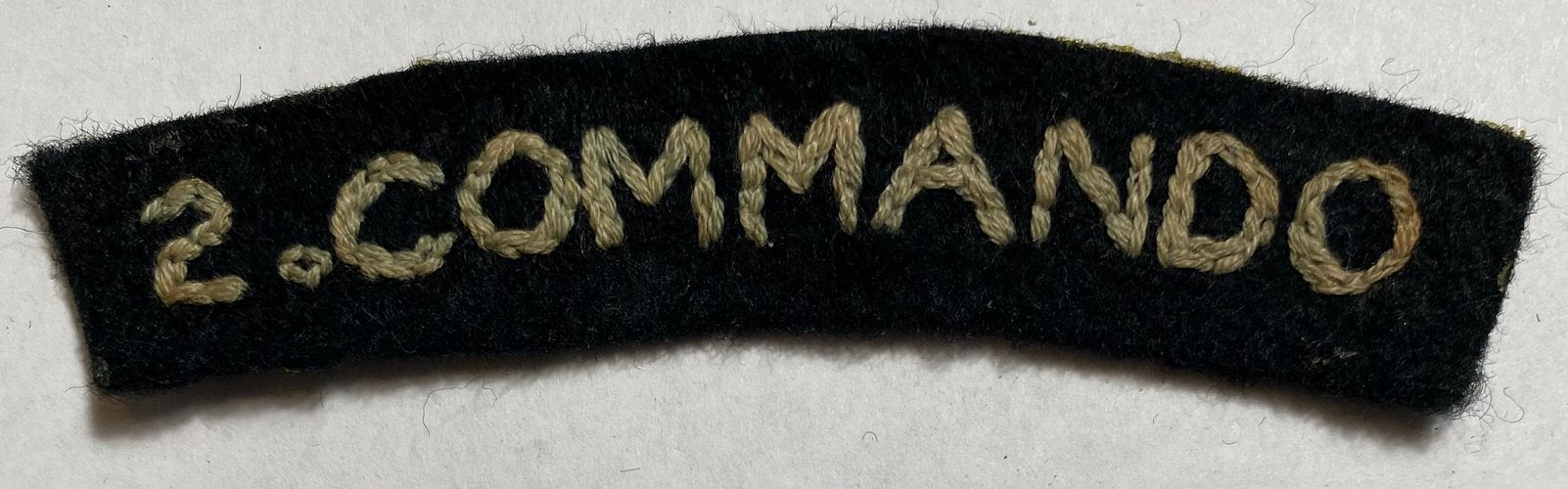 Schouderpatch No. 2 Commando, Verzamelen, Ophalen of Verzenden, Engeland, Embleem of Badge