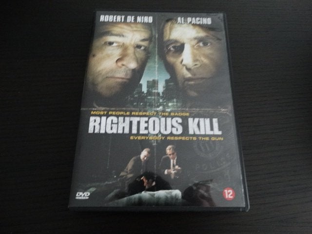 Righteous kill, Vanaf 12 jaar, Ophalen of Verzenden, Zo goed als nieuw, Actiethriller
