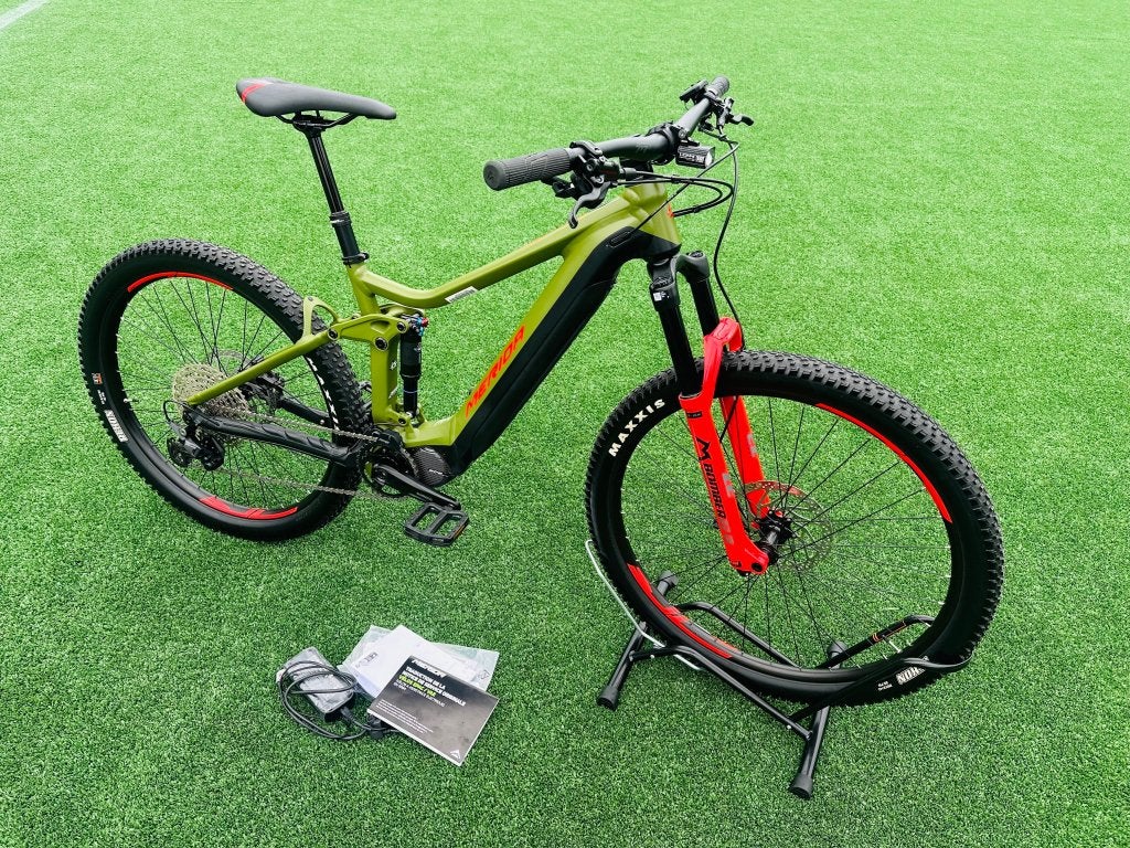 Merida E-One Forty 500 elektrische EMtb Mountainbike ZGAN✅, Niet ingevuld, Ophalen of Verzenden, Zo goed als nieuw, 50 km per accu of meer