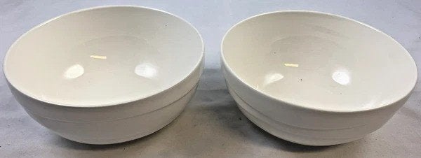 Jamie Oliver Waves schalen set 2 stuks keramiek wit nieuw, Huis en Inrichting, Keuken | Servies, Coolsingel 104, 3011 AG Rotterdam, Netherlands