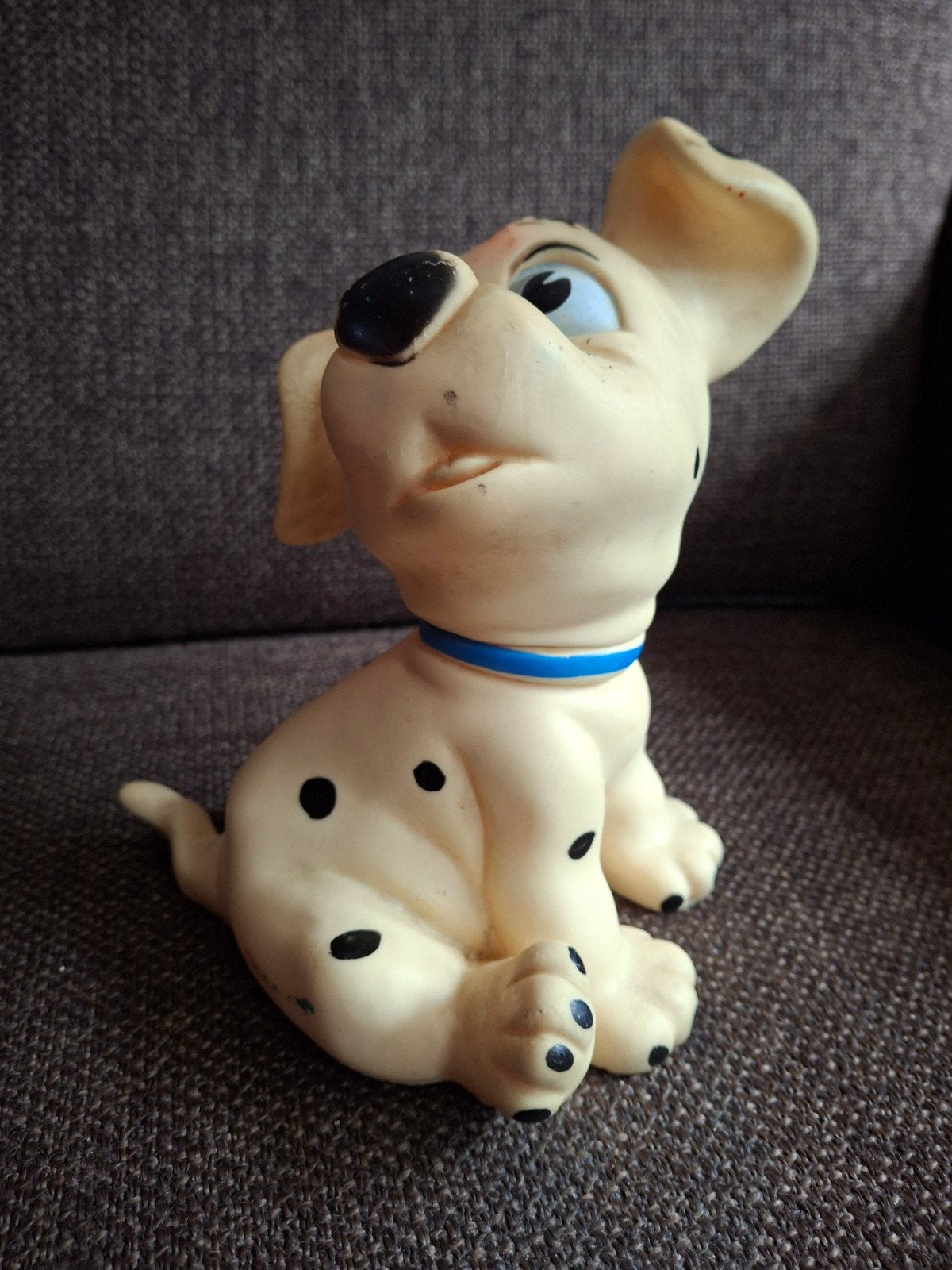 Disney 101 dalmatiers puppy plastic 1964 vintage, Ophalen of Verzenden, Overige figuren, Gebruikt