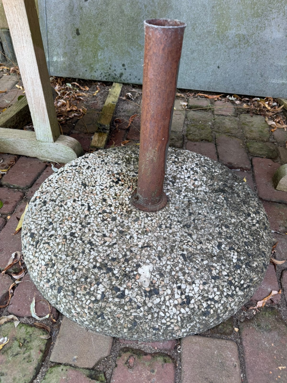 Parasol voet, Tuin en Terras, Ophalen, Gebruikt, Minder dan 1 meter, Parasolvoet