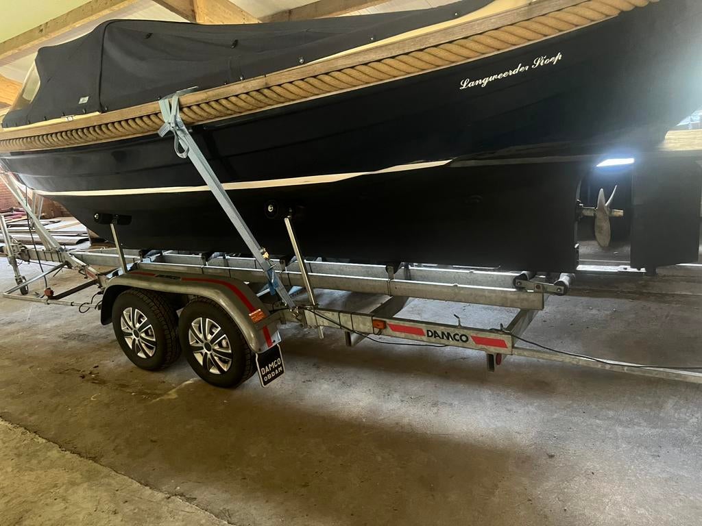 Langweerder  sloep 6.50 lang, 10 tot 30 pk, Binnenboordmotor, 6 meter of meer, Diesel