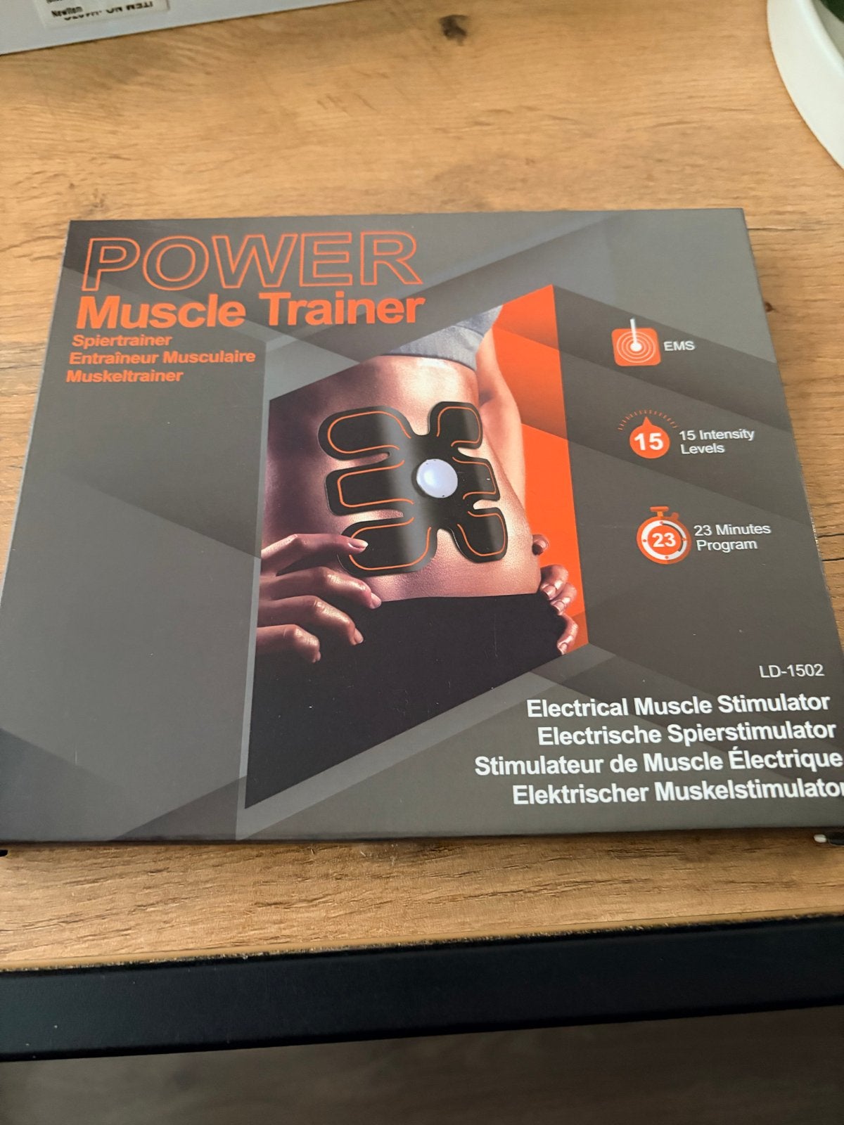 Power Muscle Trainer EMS - Nieuw en Verzegeld, Sport en Fitness, Ophalen, Nieuw, Armen, Overige typen