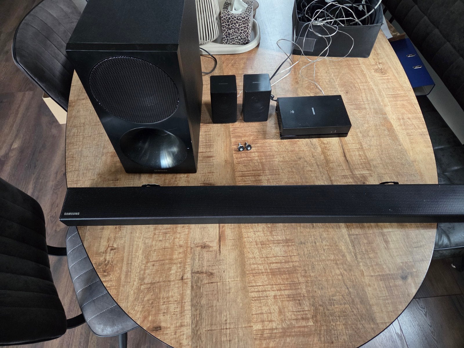 Samsung HW-M550 Home Cinema set- Soundbar, Subwoofer, Speake, Audio, Tv en Foto, Home Cinema-sets, Overige systemen, 70 watt of meer