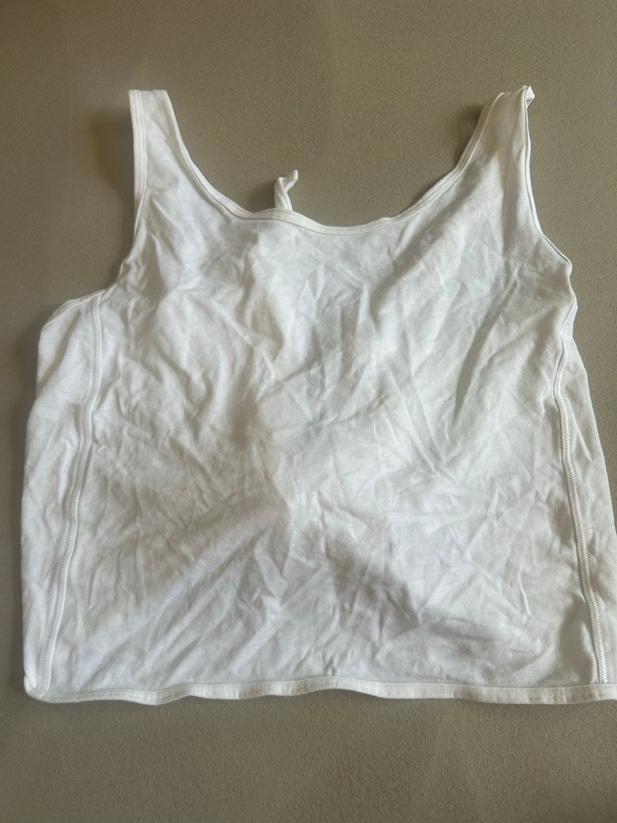 Lululemon crop top maat xs, Kleding | Dames, Wit, Ophalen of Verzenden, Zo goed als nieuw, Hardlopen of Fietsen
