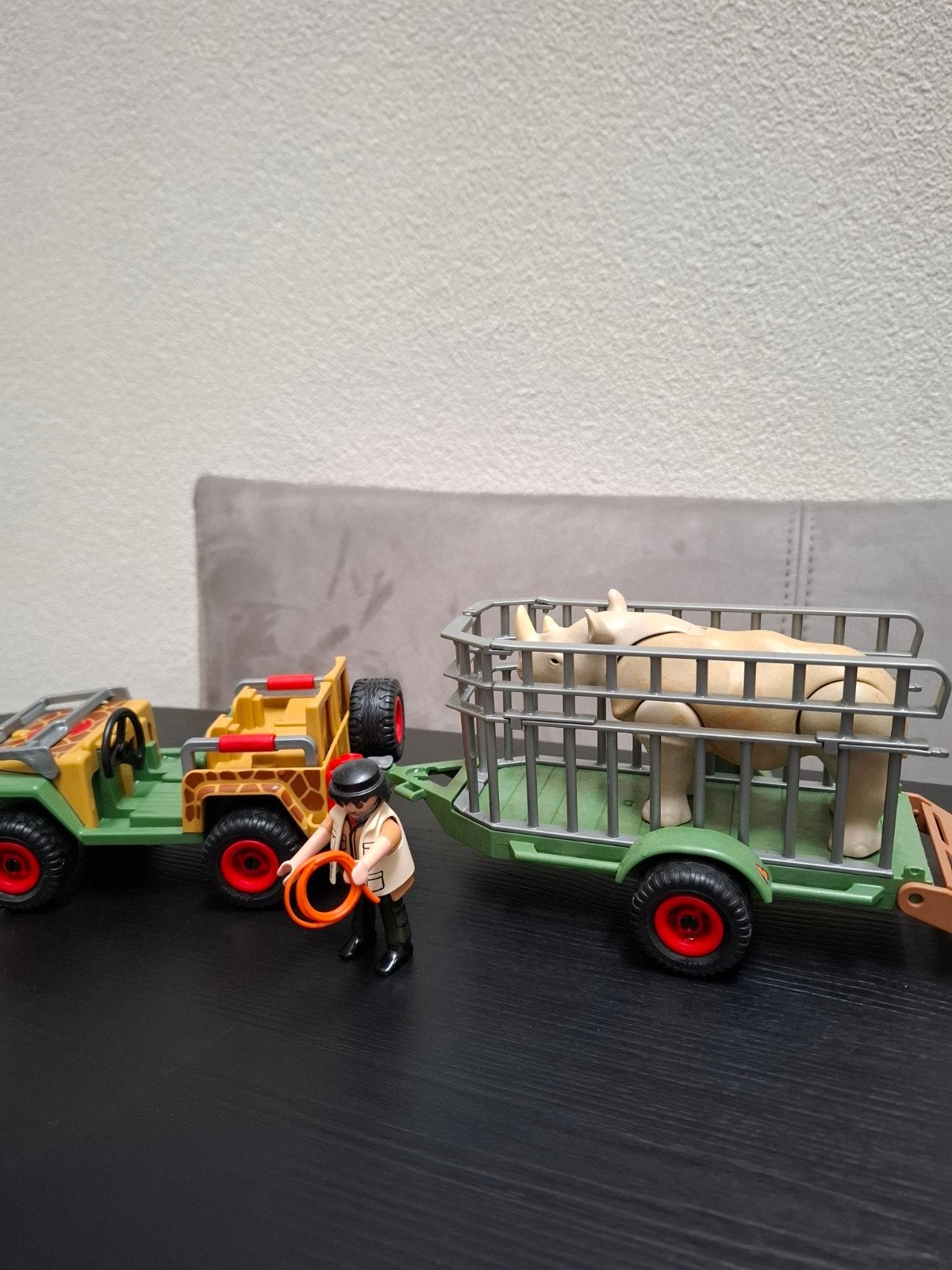 Playmobil Safari Jeep auto dierentuin zoo Sint tip, Wild life, Losse onderdelen, Overige typen, Ophalen of Verzenden