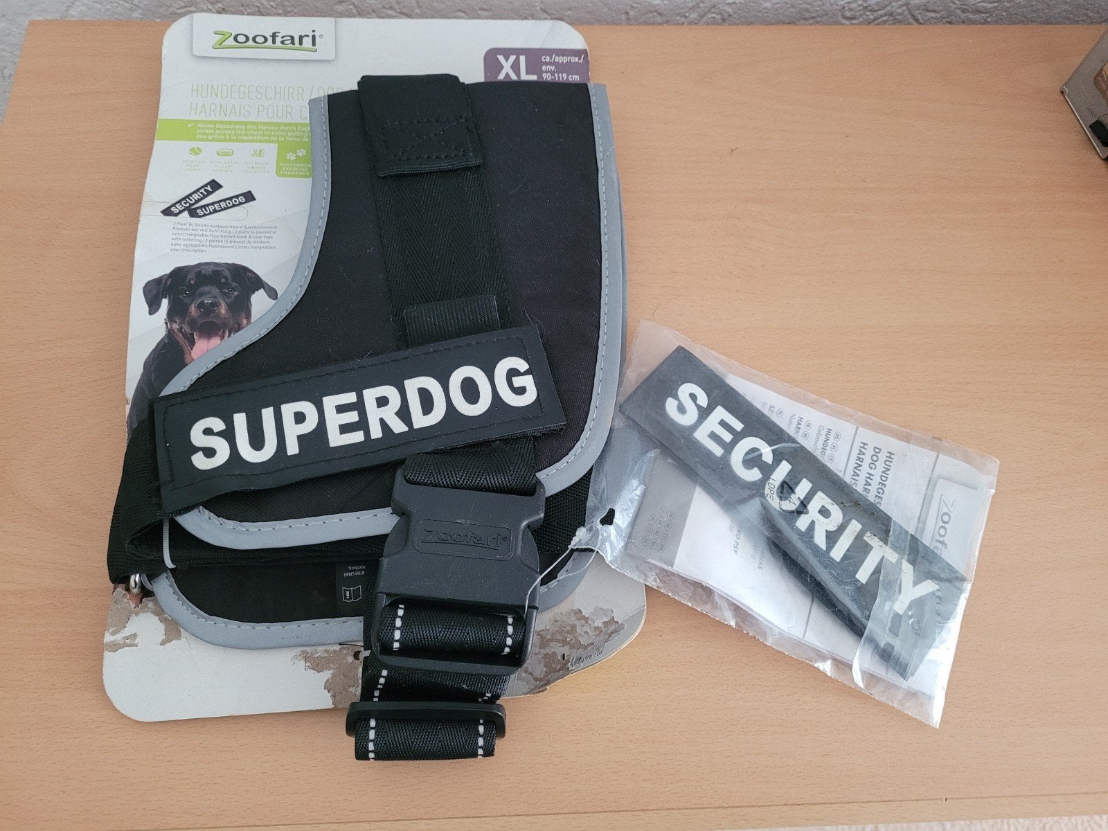 Zoofari security honden harnas XL verstelbaar nieuw, Dieren en Toebehoren, .., .., Overige typen, Overige merken