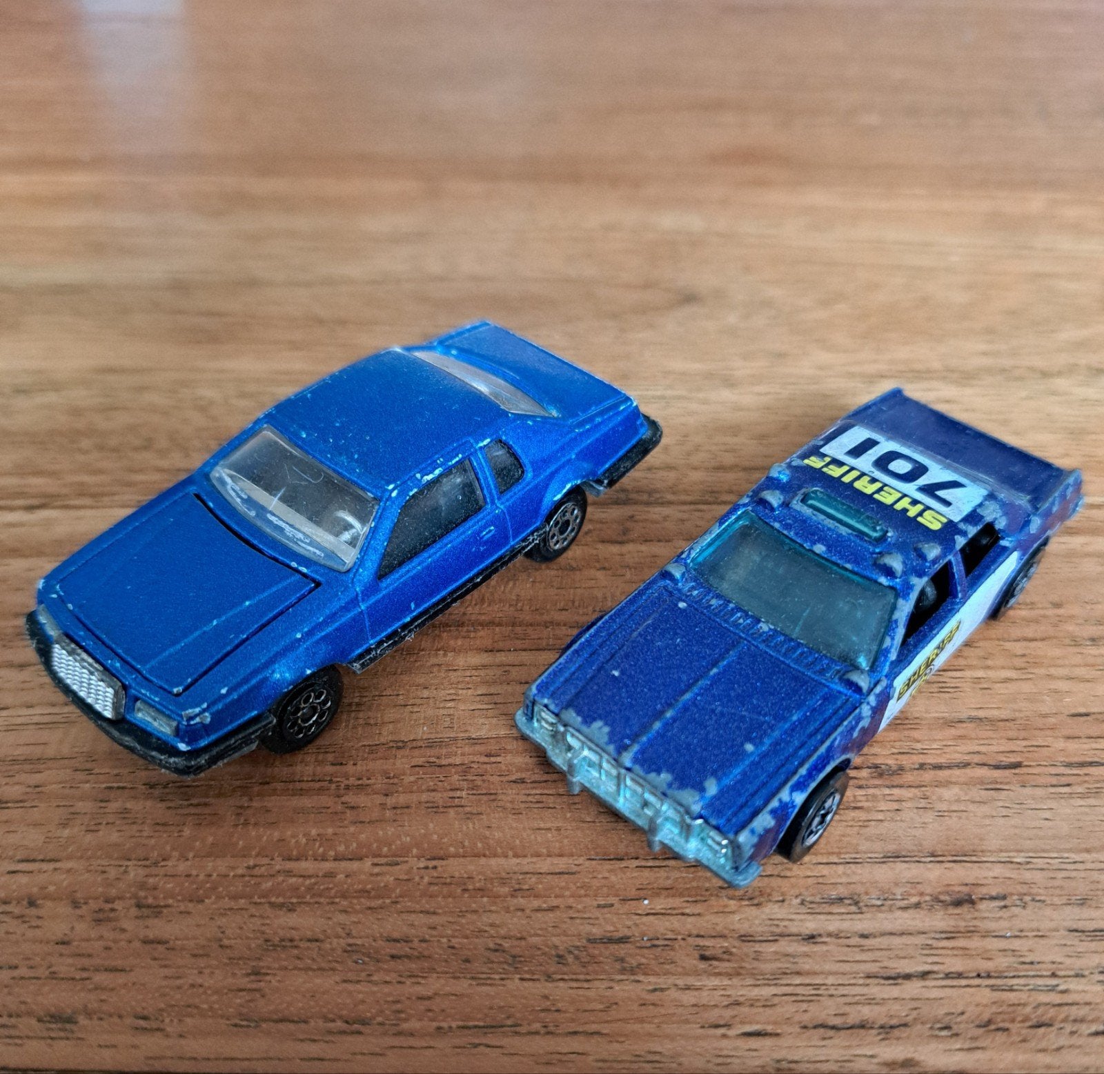 Set Vintage 80's Diecast Auto's: Hot Wheels & Majorette, Ophalen of Verzenden, Gebruikt, Auto