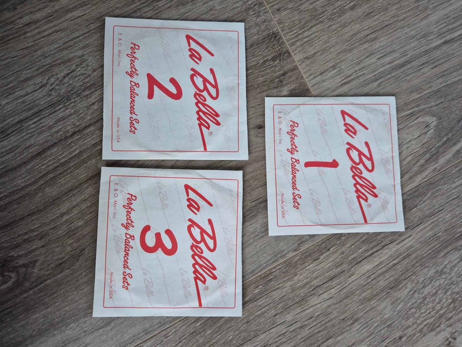 La Bella Perfectly Balanced Sets snaren voor citer/harp, Ophalen of Verzenden, Nieuw, Citer