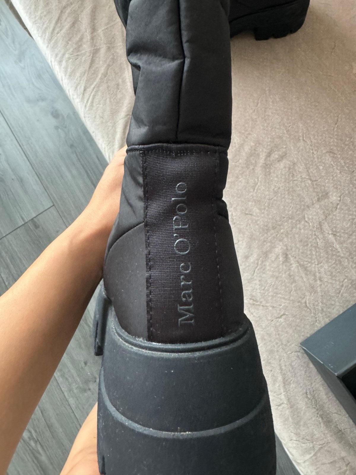 Marc O'Polo snowboots maat 38, Zwart, Snowboots, Nieuw, Ophalen of Verzenden