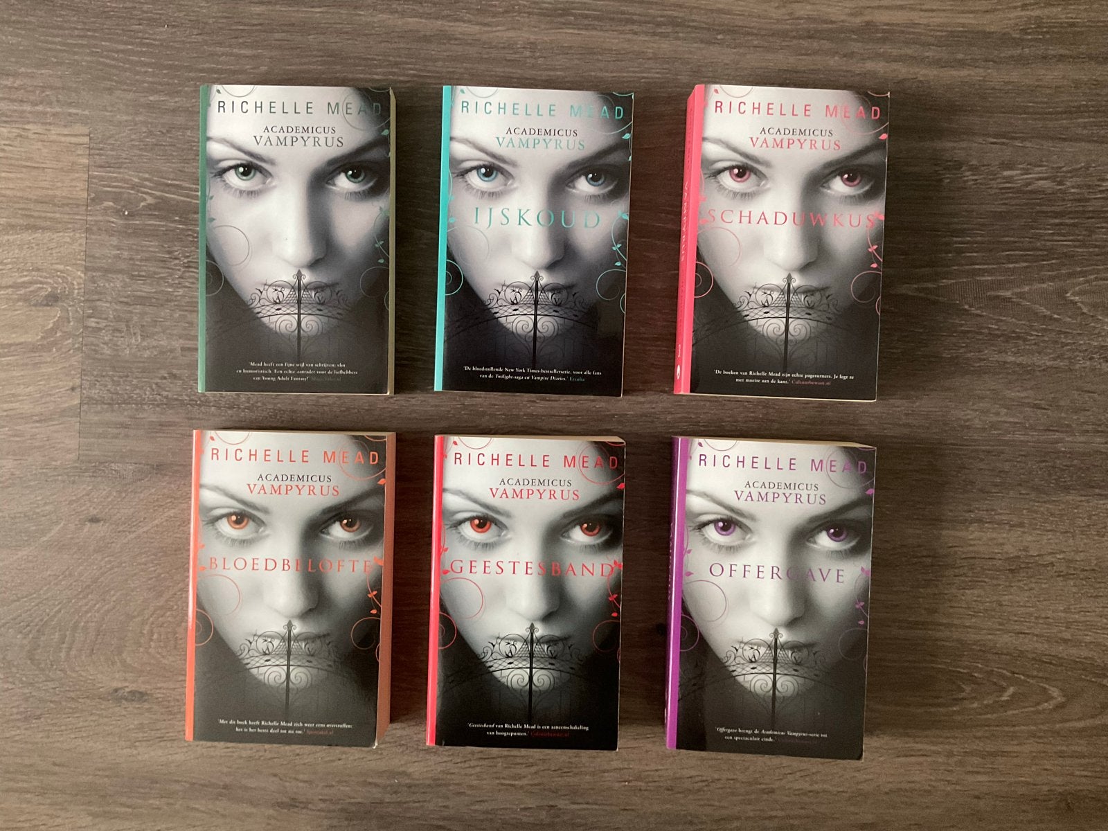 Academicus Vampyrus serie - Richelle Mead (6 boeken), Boeken, Ophalen, Gelezen
