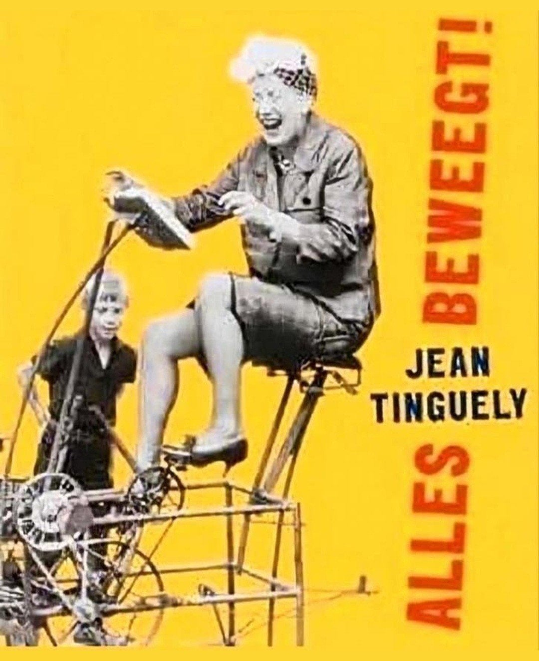 JEAN TINGUELY Alles Beweegt! groot formaat Nederlands, Boeken, Verzenden, Zo goed als nieuw