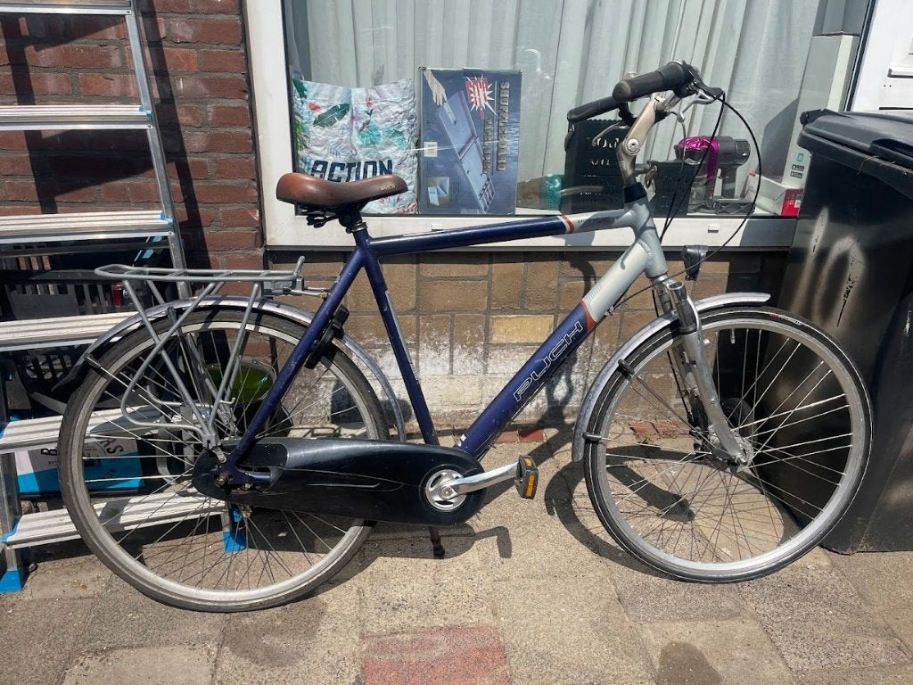 28" PUCH herenfiets, 3 versnellingen, licht en slot!, Ophalen, Gebruikt, Overige merken, Versnellingen