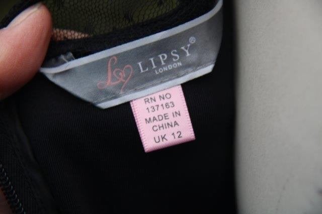 Jurk zwart Lipsy LONDON mt UK12/EU40 Vaste prijs OPRUIMING, Maat 38/40 (M), Zwart, Ophalen of Verzenden, Zo goed als nieuw
