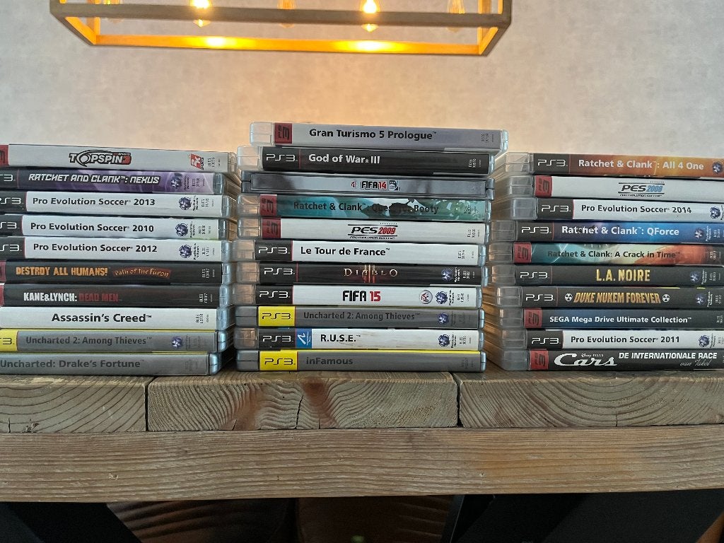 Partij PlayStation 3 spellen, 31 stuks, o.a. Uncharted, Spelcomputers en Games, Games | Sony PlayStation 3, 1 speler, Zo goed als nieuw