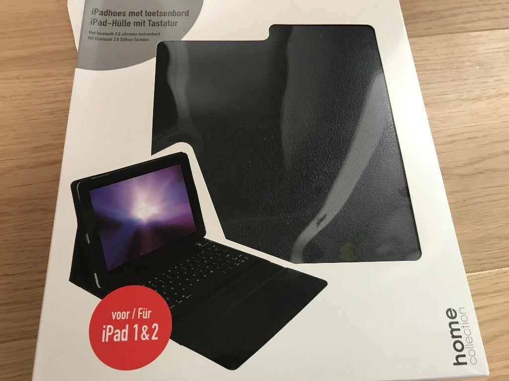 iPad hoes met toetsenbord, Computers en Software, Tablet-hoezen, Ophalen, Zo goed als nieuw