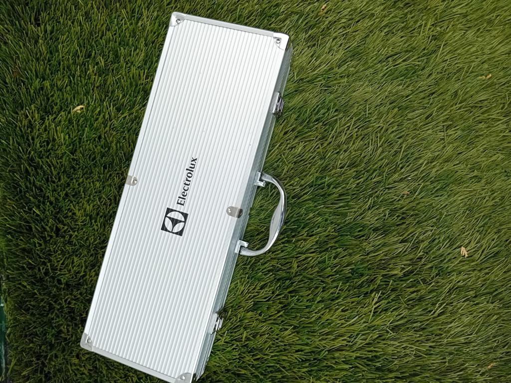 Electrolux BBQ Gereedschap Set in Aluminium Koffer, Tuin en Terras, Ophalen of Verzenden, Nieuw, Electrolux