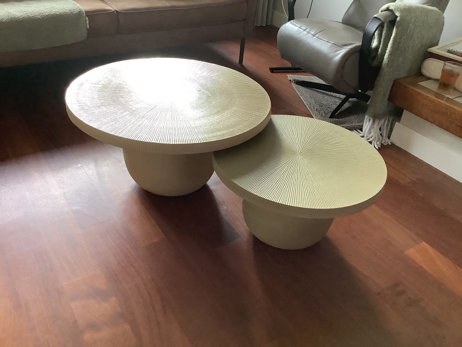 Metalen salontafels van Light & Living, Ophalen, Zo goed als nieuw