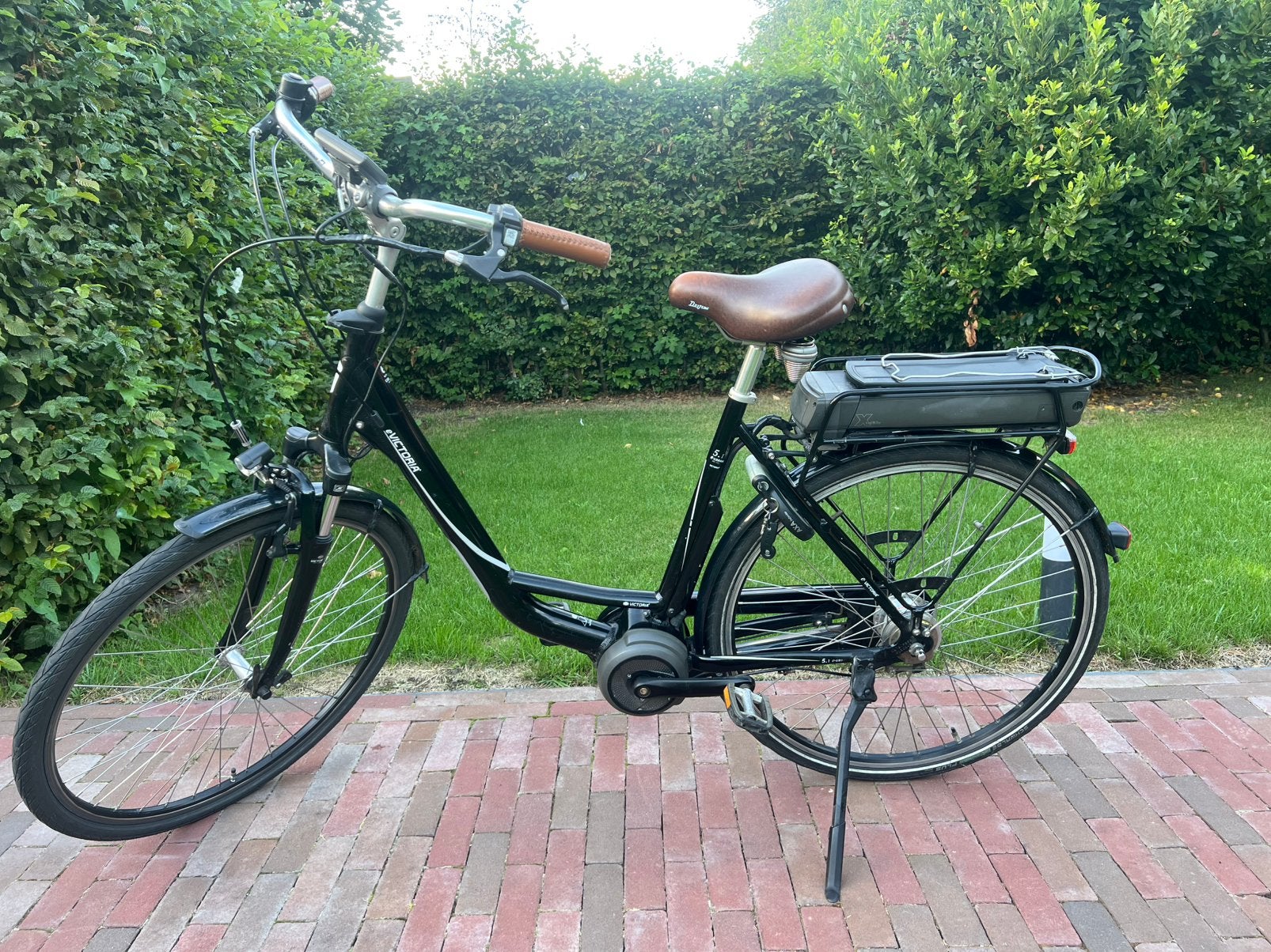 Victoria Elektrische fiets/ Sterke middenmotor/netjes!, 56 cm of meer, Ophalen of Verzenden, Zo goed als nieuw, Overige merken