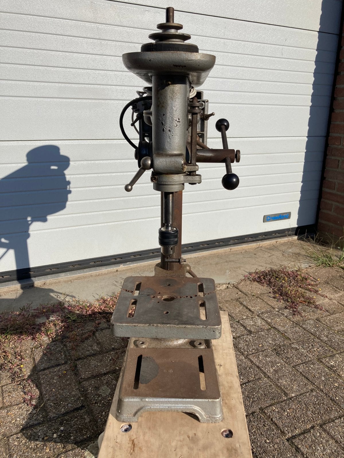 Kolomboormachine Fobco Star, Doe-het-zelf en Verbouw, Ophalen, Gebruikt, Kolomboormachine