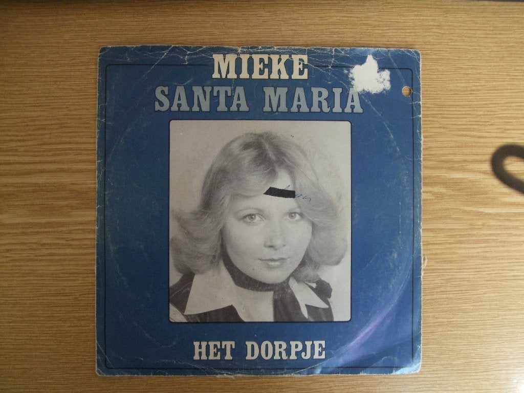 MIEKE     SANTA MARIA / HET DORPJE, Cd's en Dvd's, Vinyl Singles, Zo goed als nieuw, Nederlandstalig, 7 inch, Ophalen of Verzenden