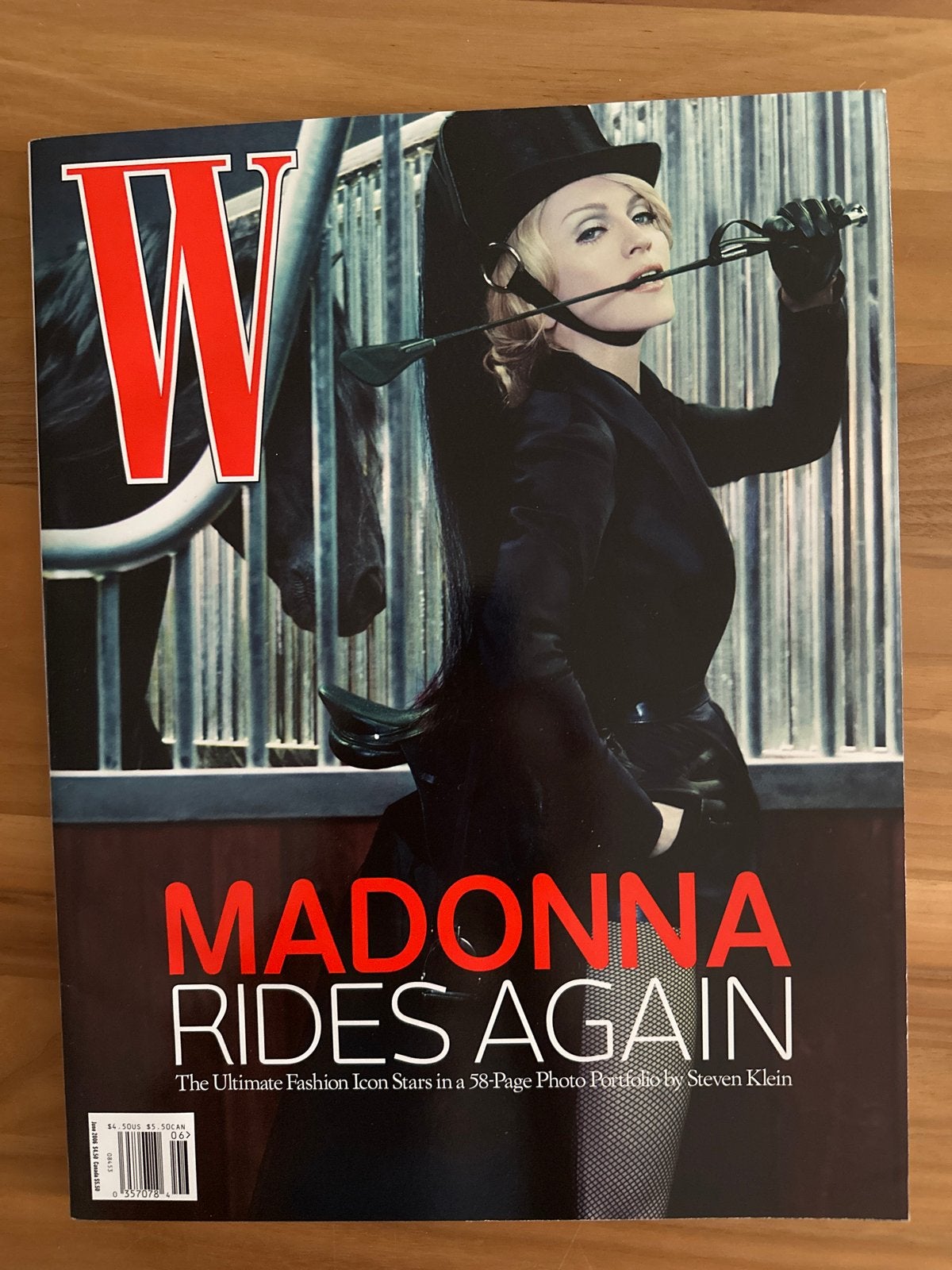 Madonna Rides Again – W Magazine Steven Klein 2006, Verzenden, Zo goed als nieuw
