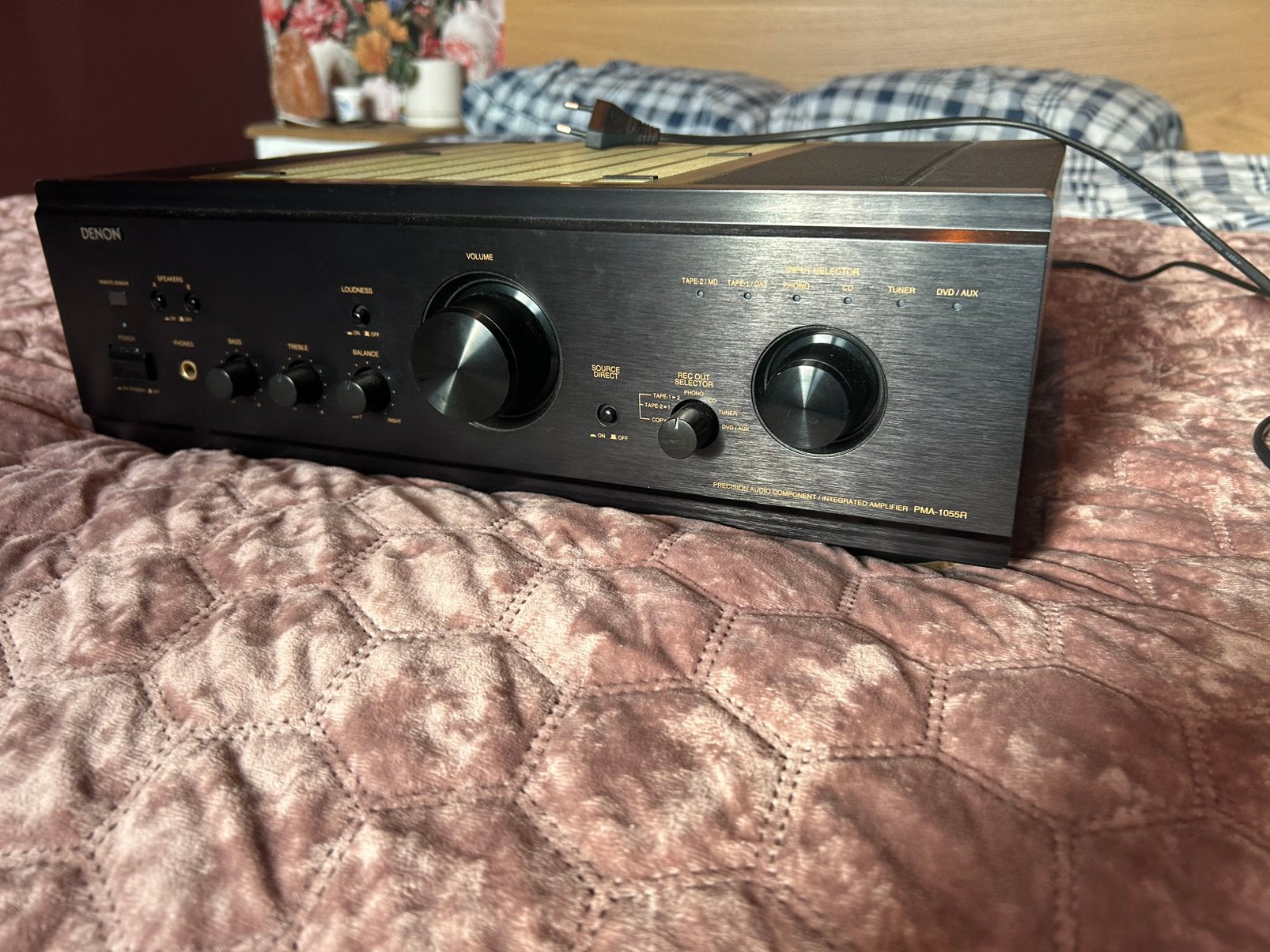 Denon PMA-1055R GEREVISEERD, Ophalen, Denon, Zo goed als nieuw, 60 tot 120 watt