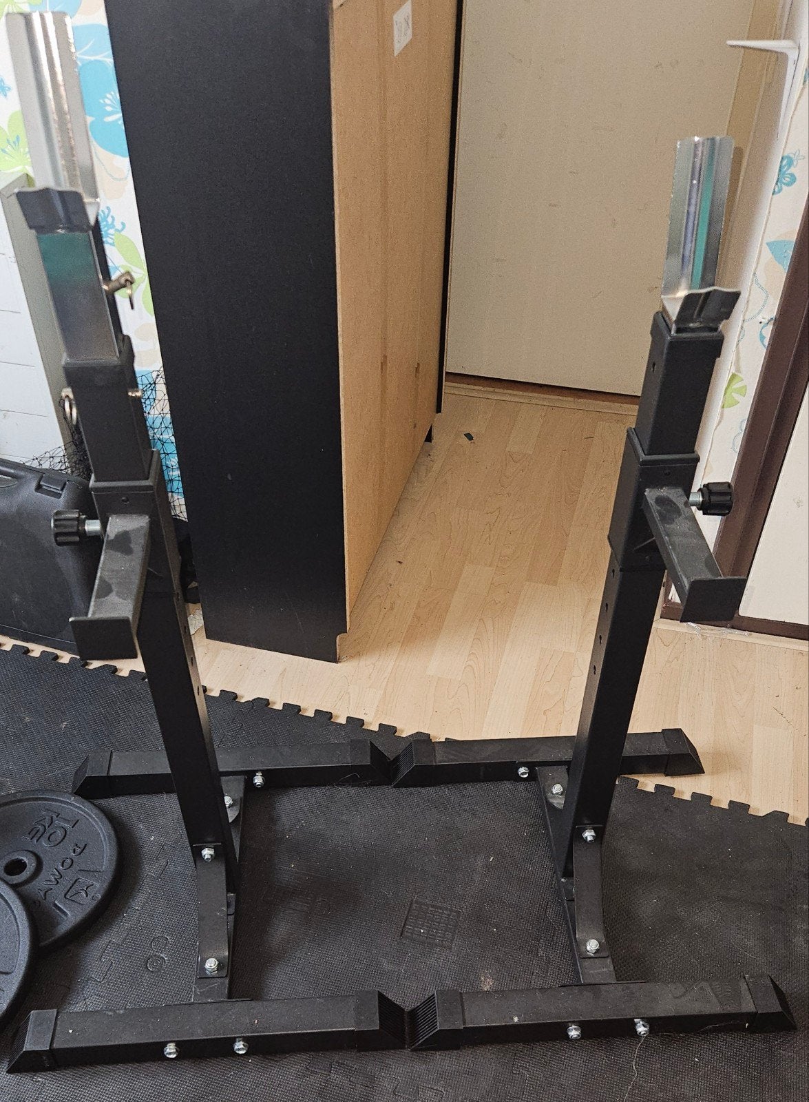 Verstelbare Squat Racks / Haltersteunen, Ophalen, Gebruikt, Rug, Overige typen