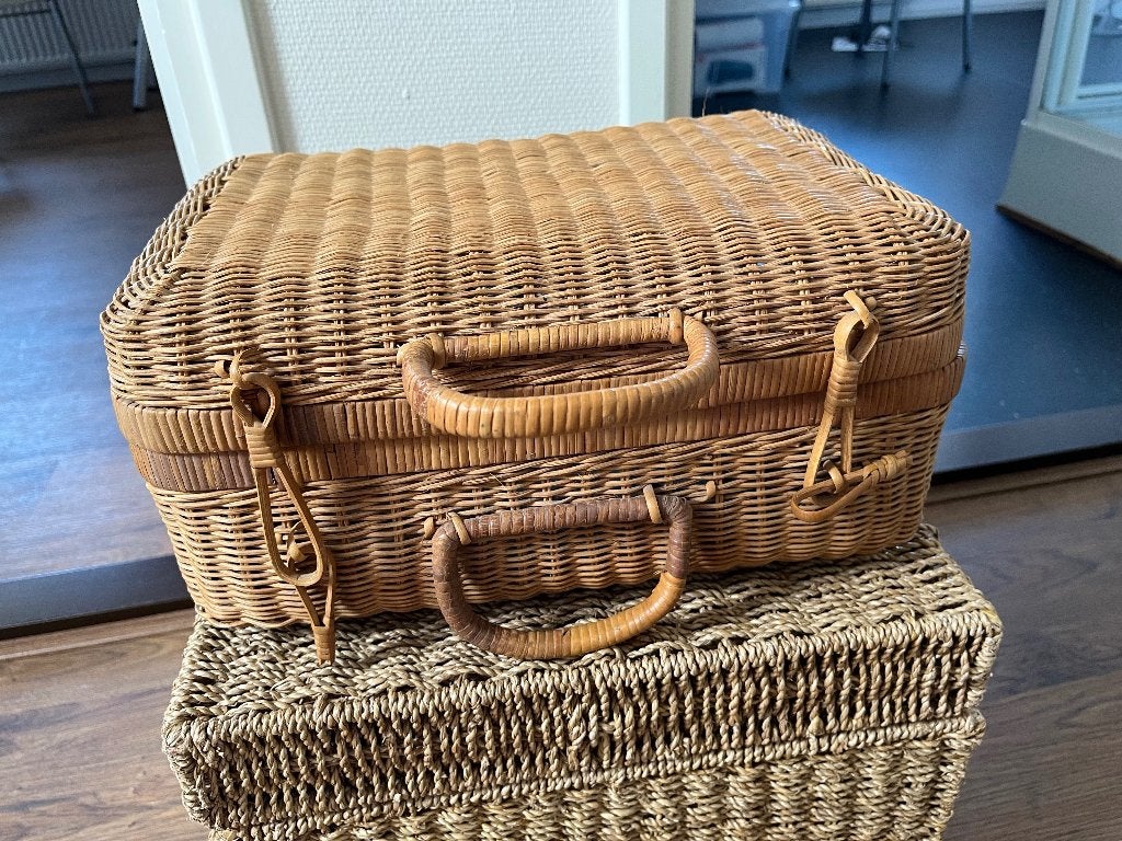 Brocante: 1 mand /  koffertje, Ophalen, Gebruikt, Mand, Met handvatten