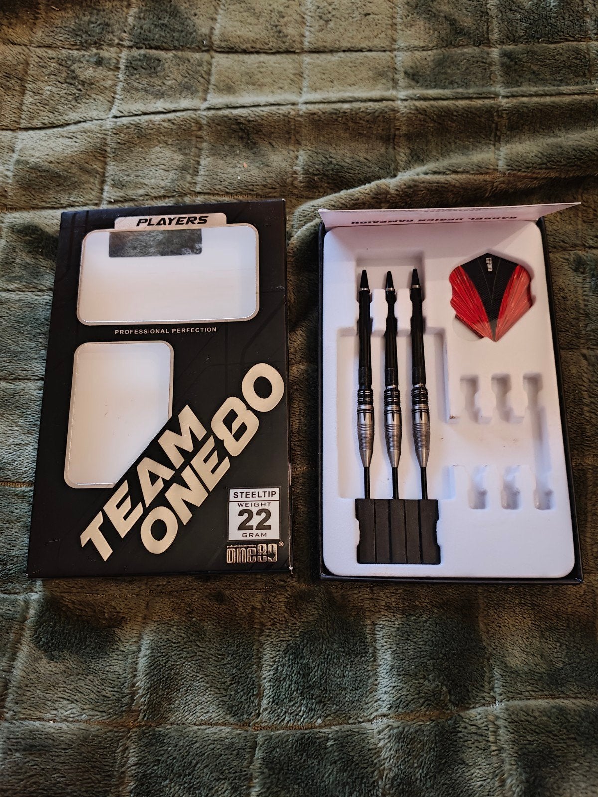 Niko Springer Darts - Team One80 Steeltip 22 gram, Ophalen of Verzenden, Zo goed als nieuw, Pijlen