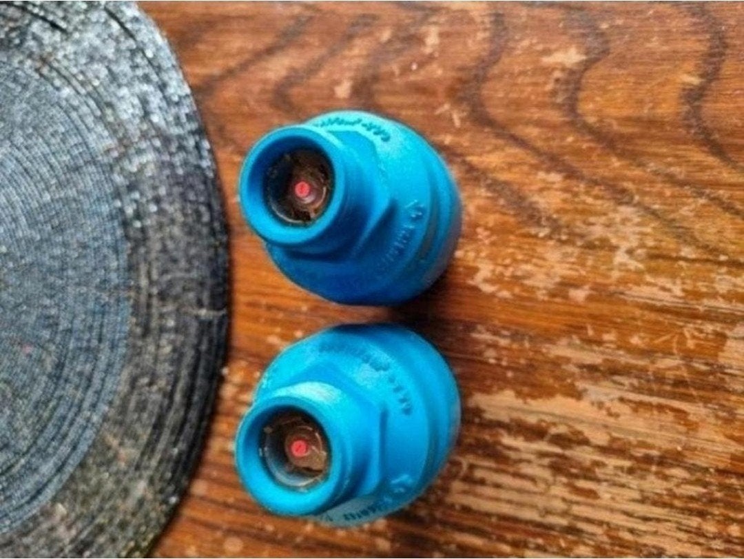 Waterblock Blauw Per stuk bieden Heb er twee stuks, Ophalen of Verzenden, Gebruikt