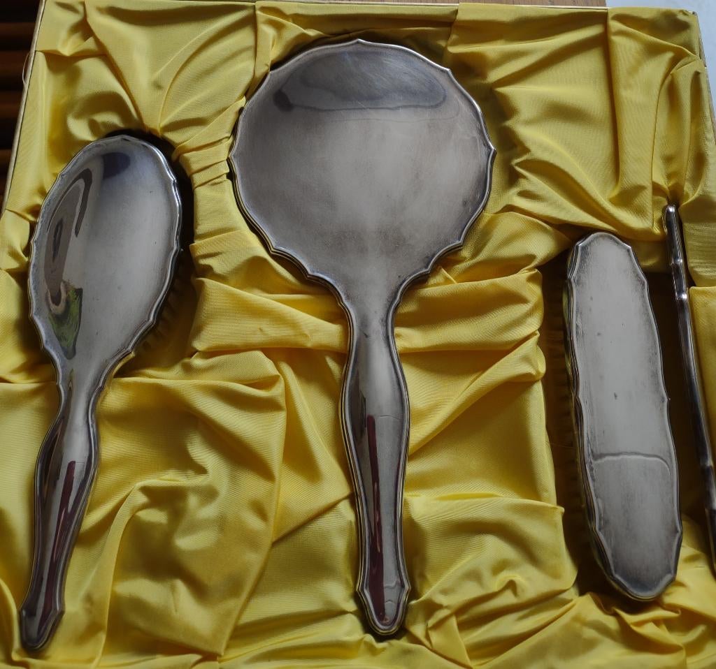 gero zilvium kapset (4 delig in doos), Antiek en Kunst, Ophalen of Verzenden