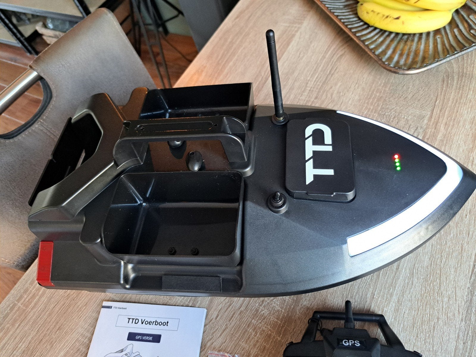 GPS Voerboot karpervissen TTD / Carped, 500m bereik 3 bakken, Ophalen, Zo goed als nieuw, Overige typen