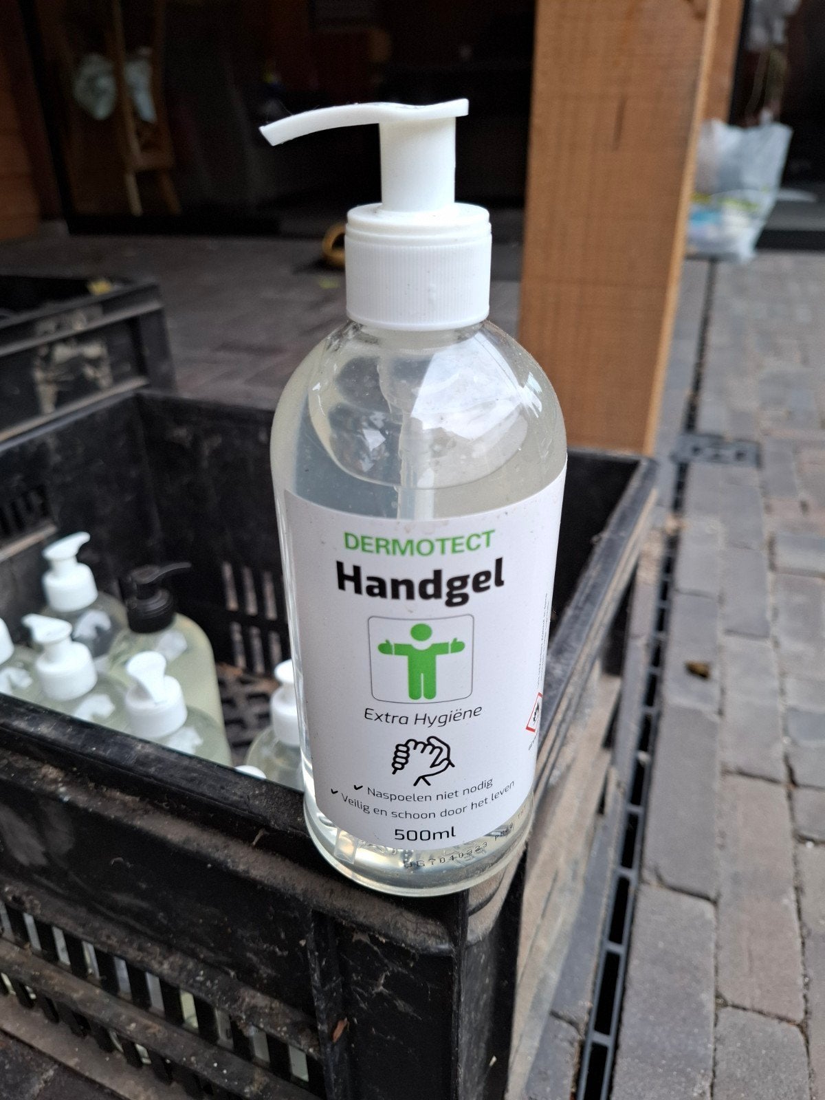 Dermotec handgel 500ml, Huis en Inrichting, Ophalen of Verzenden