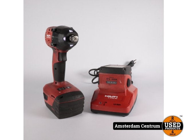 Hilti SIW 6AT 22 Slagmoersleutel Incl. 2 Accu's en Lader - C, Hilti, Gebruikt, Support@hilti.com, Hilti Corporation, Feldkircher Strasse 100, 
9494 Schaan
Liechtenstein