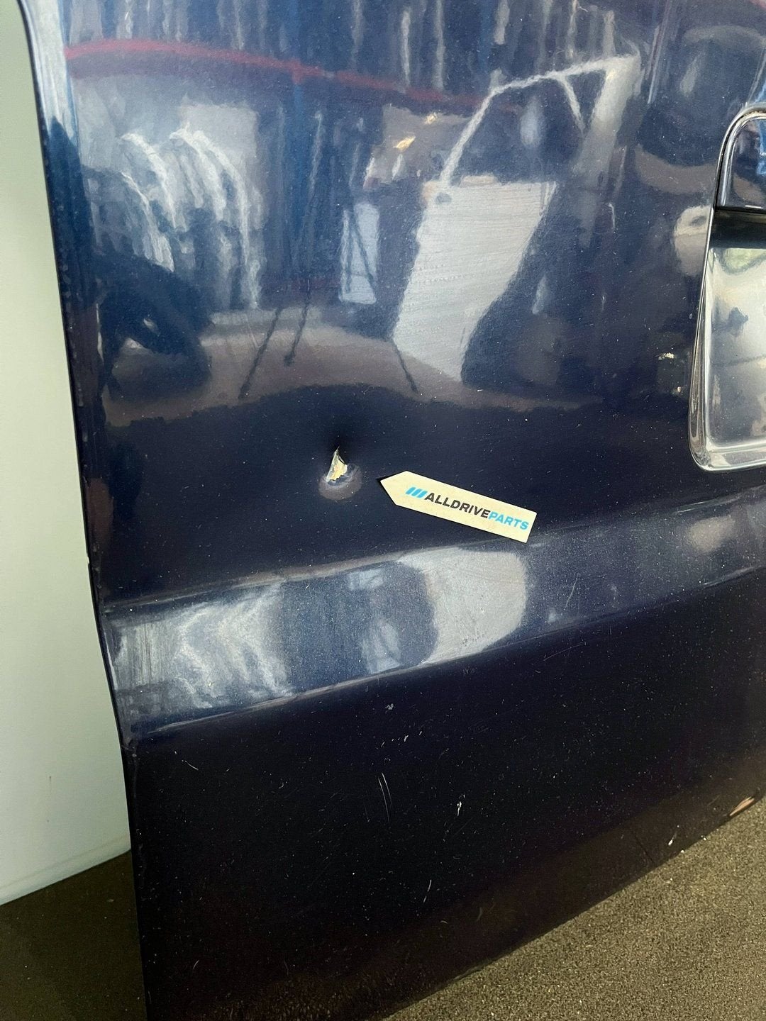 Achterklep Volkswagen Transporter T5 LD5Q blauw 7E0827025F, Gebruikt, -, Ophalen of Verzenden, Achter