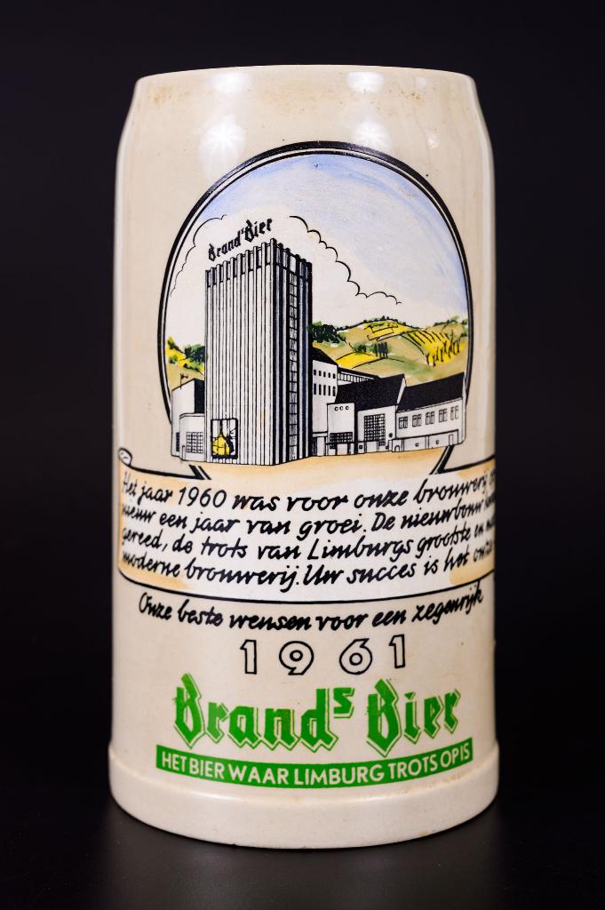 Brand bier jaar pul  voorspoedig 1961, Verzamelen, Ophalen of Verzenden, Gebruikt, Pul(len), Brand