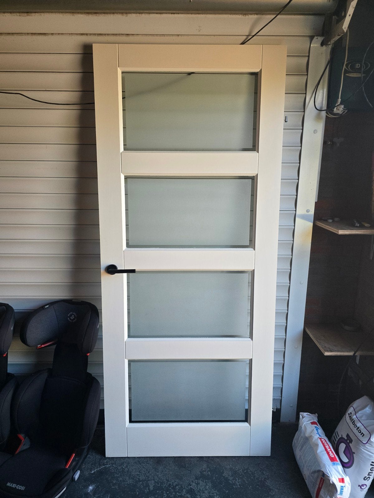 Prima opdekdeur 900x2105 - Gratis af te halen, Doe-het-zelf en Verbouw, Deuren en Horren, Gebruikt, 80 tot 100 cm, Binnendeur