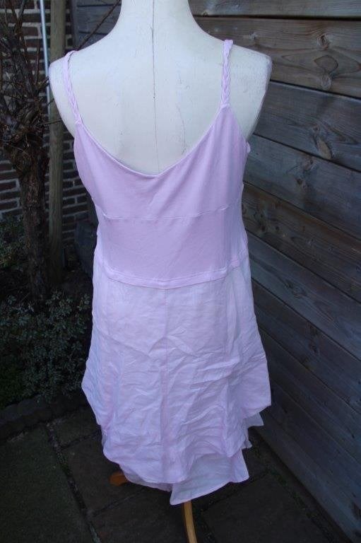 Jurk licht roze Apanage mt 44 Vaste prijs, Maat 42/44 (L), Ophalen of Verzenden, Zo goed als nieuw, Apanage