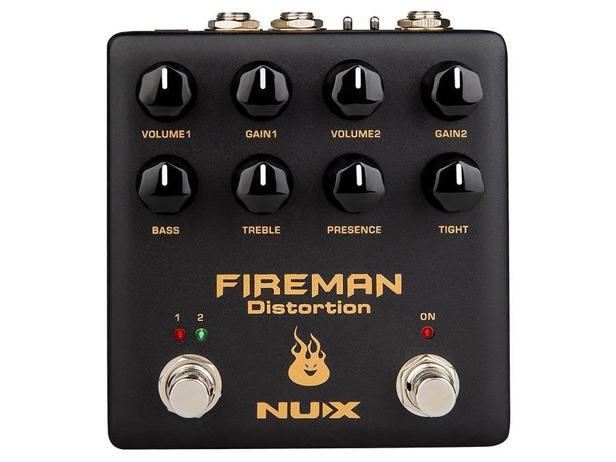 NUX NDS-5 Fireman 2-kanaals distortion gitaar effectpedaal, Volume, ., Nieuw, Ophalen of Verzenden