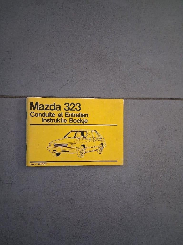 gebruikershandleiding MAZDA 323  type BD  1980-1985, Ophalen of Verzenden