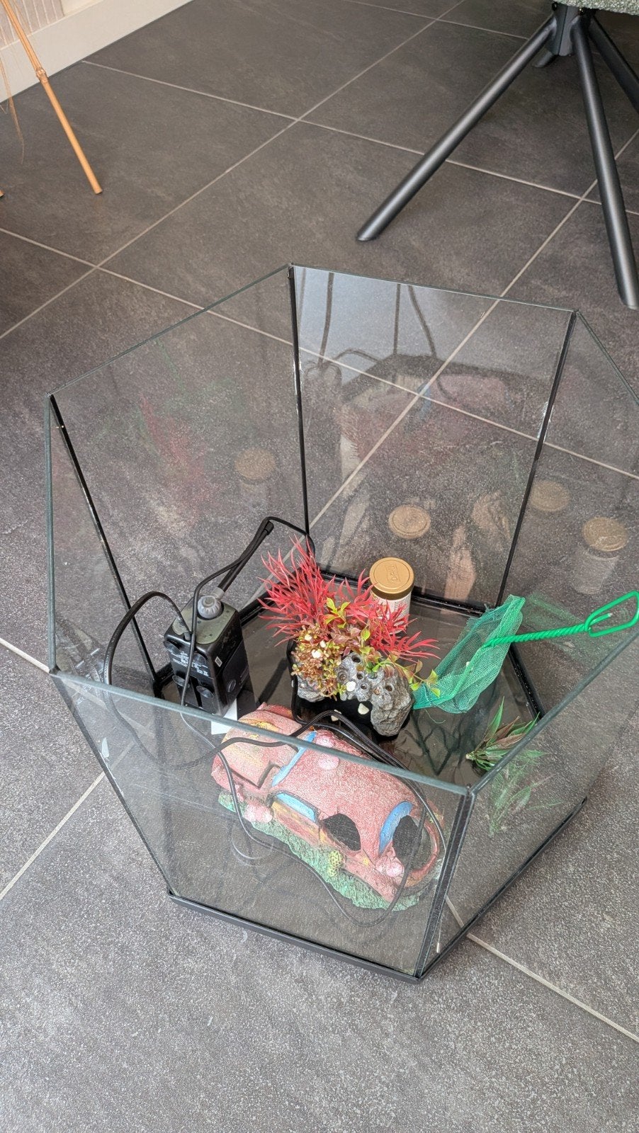 Viskom 38cm x 42cm, Ophalen, Vissenkom, Gebruikt, Overige merken